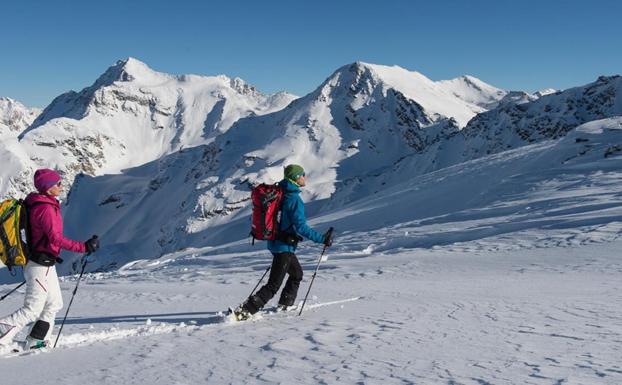 Stilfser Haeuschen Mit Blick Auf Koenig Ortler Villa Bagian luar foto